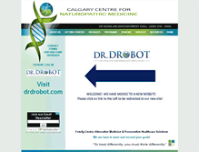 Tablet Screenshot of calgarynaturopathic.com